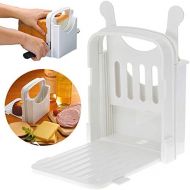 LianLe Brot schneide maschine Toast Slicer Falten und verstellbar mit 4 Scheiben Dicken