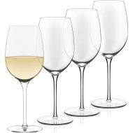 Libbey Signature Kentfield Estate All Purpose Wine Glasses Set of 4, Long Stem Wine Glasses for Red and White Wine, Perfect Wine Glass Gift Set