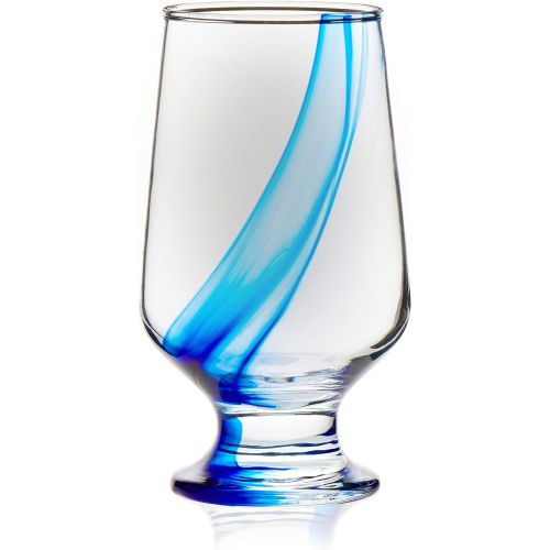  [아마존베스트]Libbey Blue Ribbon Goblet Beverage Glasses, 12.8-ounce, Set of 8