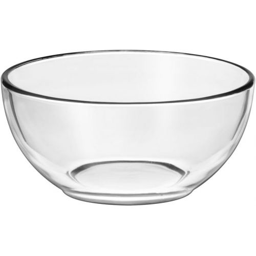  [아마존베스트]Libbey Moderno Glass Cereal Bowl in Clear, 12 piece set