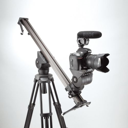  Libec ALX S8 Slider System, Includes Tripod, Fluid Head with Pan Handle, ALX S8 Slider, RC-20 Case, ALX S8 Slider Case