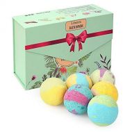 Badebomben Badekugeln Geschenk Set - Liberex bunte Badeperlen mit 6 Dueften fuer Frauen, Kinder, Sprudelkugel fuer Feuchtigkeitsspendende Hautpflege, Spa-Aromatherapie, 6x100g