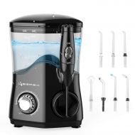 Liberex Water Flosser - 600ML Dental Oral Irrigator for Braces Care Teeth Cleaning, 7 Multifunctional...