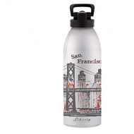 Liberty Bottleworks San Francisco Skyline Water Bottle, Made in USA
