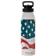 Liberty Bottleworks W.O.W. Flag Aluminum Water Bottle, Made in USA