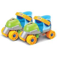 Grow-with-Me Easy Training Adjustable Inline Rollerskates - Quad-Style 4 Wheel Roller Skates for Kids, Toddler, and Children