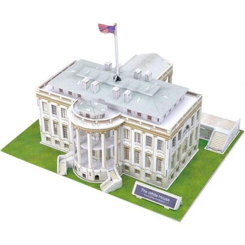 리버티임포트 [아마존베스트]Liberty Imports The White House 3D Puzzle, 64 Pieces