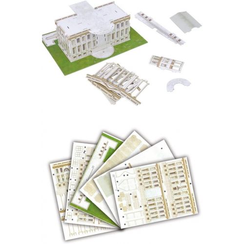 리버티임포트 [아마존베스트]Liberty Imports The White House 3D Puzzle, 64 Pieces