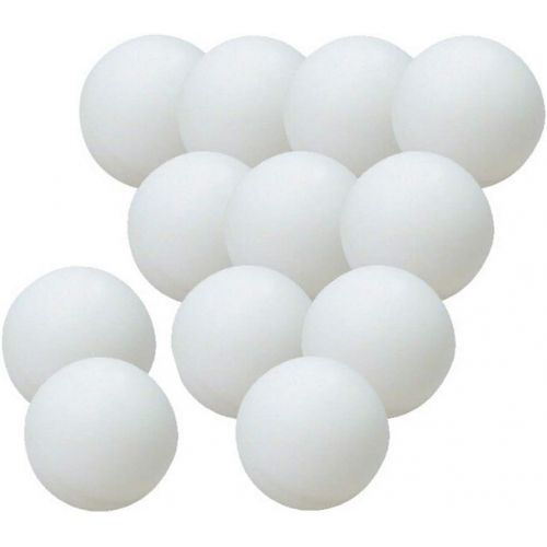 리버티임포트 Liberty Imports Beer Ping Pong Balls - Pack of 12 Table Tennis Balls - Lightweight Durable Seamless White Bulk for Party Carnival Games