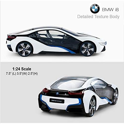 리버티임포트 Liberty Imports BMW i8 Concept Radio Remote Control RC Sports Car 1:24 Scale Electric Model Car