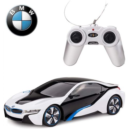 리버티임포트 Liberty Imports BMW i8 Concept Radio Remote Control RC Sports Car 1:24 Scale Electric Model Car