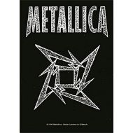 Licensed Metallica Ninja Star Large Fabric Poster /Fflag 1100mm x 750mm (hr)