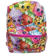 Licensed Shopkins New Arrive Shopkins Allover Print Girls 16 Canvas Pink School Backpack