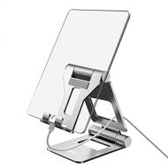 [아마존 핫딜]  [아마존핫딜]Licheers verstellbare Tablet Stander, Tisch Tablet Stand: universal Tablet Halterung kompatibel mit 2018 Pad Pro 10.5/9.7, Pad Air 2 3 4, Pad Mini 2 3 4 und Gerate von 4-13 Zoll (S
