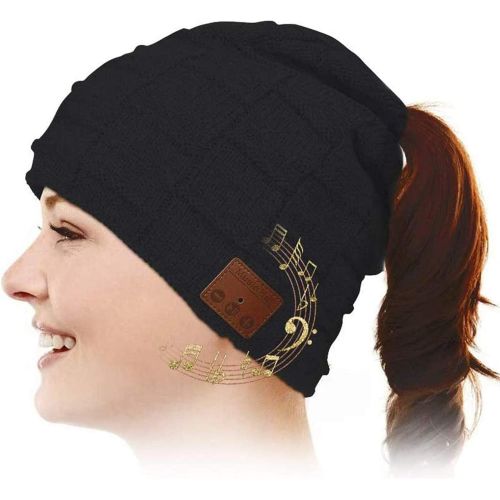  LICORNE Bluetooth Beanie Hat, Smart Wireless Music Beanie for Outdoor Sport Skiing Skating Hiking Camping, Men and Women