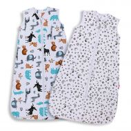 Lictin Baby Sleeping Bag - Baby Wearable Blanket Sleeping Sack Baby 2pcs Baby Swaddle Sack Blanket Sack...