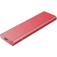 Lifbeier USB 3.1 2TB SSD External Hard Drive Hard Disk for Desktop Mobile Laptop New (Red)