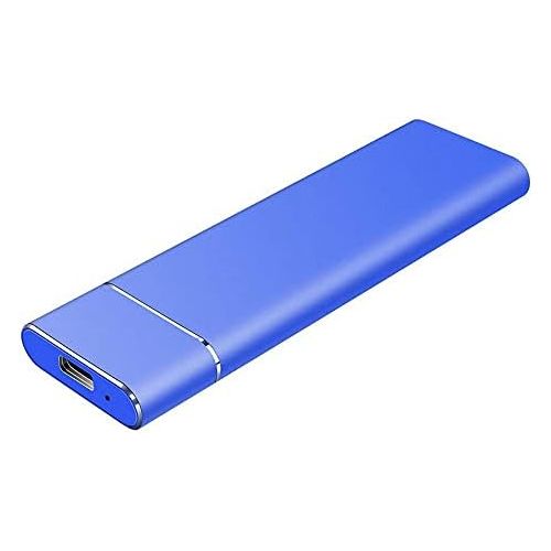  Lifbeier USB 3.1 2TB SSD External Hard Drive Hard Disk for Desktop Mobile Laptop New (Blue)