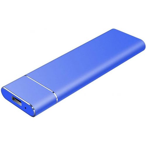  Lifbeier USB 3.1 2TB SSD External Hard Drive Hard Disk for Desktop Mobile Laptop New (Blue)