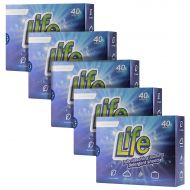 Life LIFE Laundry Detergent and Softener Sheets, Fragrance Free,40 sheets each, 5 pk. (200 sheets)