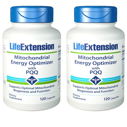  Life Extension Mitochondrial Energy Optimizer with Biopqq, 120 Capsules (240)