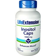 Life Extension Inositol 1000 mg, 360 Vegetarian Capsules