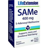 Life Extension Same S-Adenosyl-Methionine 400 Mg, 60 Enteric Coated Tablets