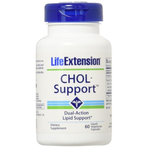  Life Extension Chol - Support Vegetarian Liquid Capsules, 60 Count