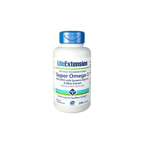  Life Extension Super Omega-3 EPA 240 Count (240 X 2)