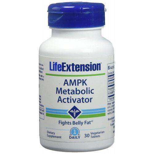  Life Extension Ampk Metabolic Activator 30 Vegetarian Tablets Pack of 2 Bottles