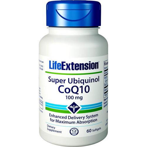  Life Extension Super Ubiquinol CoQ10 100 mg, 60 Softgels