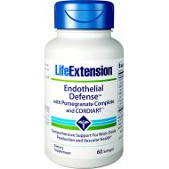 Life Extension Endothelial Defense with Pomegranate Complete and Cordiart, 60 Softgels