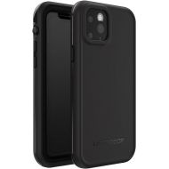 LifeProof iPhone 11 Pro FR? Series Case - BLACK, waterproof IP68, built-in screen protector, port cover protection, snaps to MagSafe