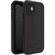 LifeProof iPhone 11 FR? Series Case - BLACK, waterproof IP68, built-in screen protector, port cover protection, snaps to MagSafe