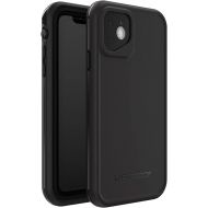 LifeProof iPhone 11 FR? Series Case - BLACK, waterproof IP68, built-in screen protector, port cover protection, snaps to MagSafe