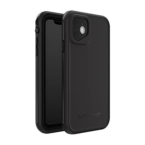  LifeProof iPhone 11 FR? Series Case - BLACK, waterproof IP68, built-in screen protector, port cover protection, snaps to MagSafe