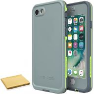 LifeProof FR? Series Waterproof Case for iPhone SE (3rd and 2nd Gen) & iPhone 8/7 (Only - Not Plus) with Cleaning Cloth - Non-Retail Packaging - Drop in (Abyss/Lime/Stormy Weather)