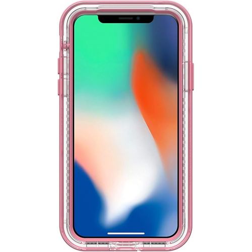  LifeProof Next - Premium, Two-Piece, Drop Proof, Dirt Proof, Snow Proof Clear Case for iPhone X/Xs - Cactus Rose