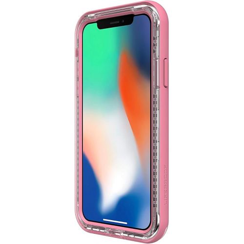  LifeProof Next - Premium, Two-Piece, Drop Proof, Dirt Proof, Snow Proof Clear Case for iPhone X/Xs - Cactus Rose