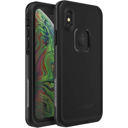  [아마존 핫딜] [아마존핫딜]LifeProof Lifeproof FR SERIES Waterproof Case for iPhone Xs - Retail Packaging - ASPHALT (BLACK/DARK GREY)