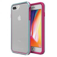 LifeProof Lifeproof SLAM Series Case for iPhone 8 Plus & 7 Plus (ONLY) - Retail Packaging - Aloha Sunset (Clear/Blue Tint/Process Magenta)