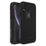 LifeProof Lifeproof FR Series Waterproof Case for iPhone XR - Retail Packaging - Asphalt (Black/Dark Grey)