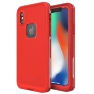 LifeProof Lifeproof FR SERIES Waterproof Case for iPhone X (ONLY) - Retail Packaging - FIRE RUN (CHERRY TOMATO/SLEET/MOLTEN LAVA)