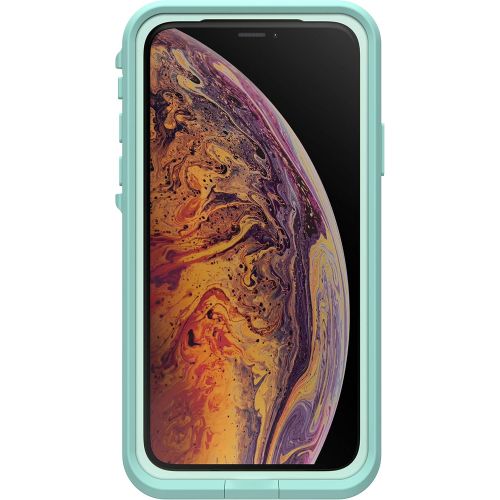  Lifeproof FR SERIES Waterproof Case for iPhone Xs - Retail Packaging - TIKI (FAIR AQUA/BLUE TINT/LIME)