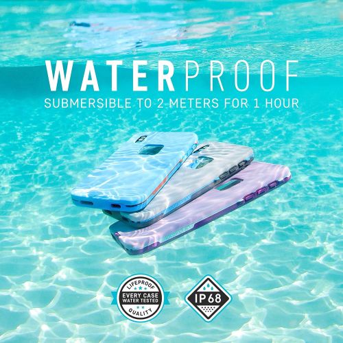  Lifeproof FR SERIES Waterproof Case for iPhone Xs - Retail Packaging - TIKI (FAIR AQUA/BLUE TINT/LIME)