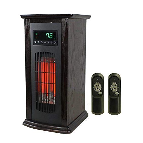  LifeSmart LifePro LS-PCHT1029 1500 Sq Ft Infrared Quartz Electric Portable Tower Heater