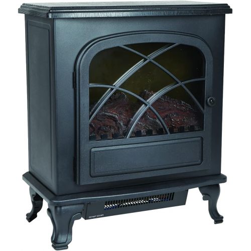  LifeSmart Infrared Electric Fireplace Stove Heater with Remote - L21.26 x W11.15 x H26.77 inches