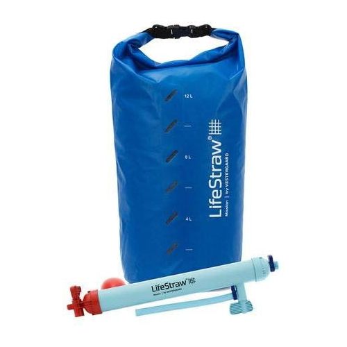 LifeStraw Mission Water Filters LMSFB12BLU21 & Free 2 Day Shipping CampSaver