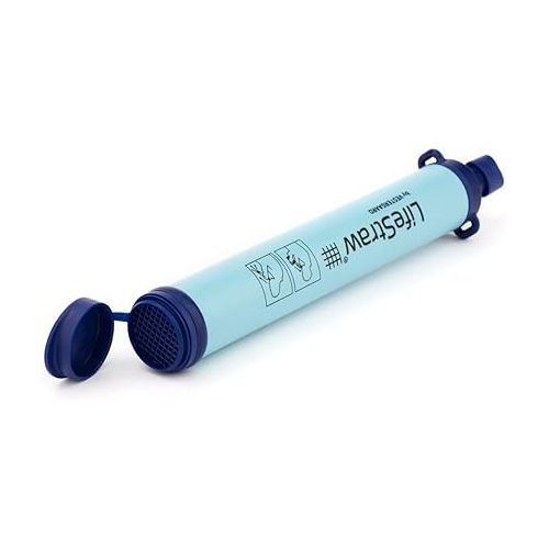  LifeStraw Personal Water Filter for Hiking, Camping, Travel, and Emergency Preparedness