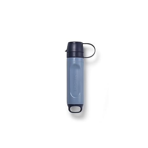  LifeStraw Peak Series - Solo Personal Water Filter for Hiking, Camping, Travel, Survival and Emergency preparedness. Removes Bacteria, parasites and microplastics.